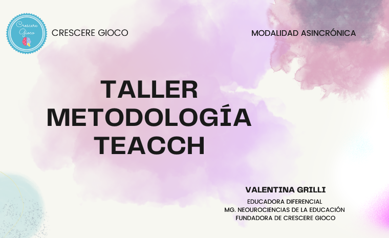 Taller Metodología TEACCH