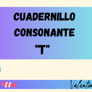 Cuadernillo Consonante «T»