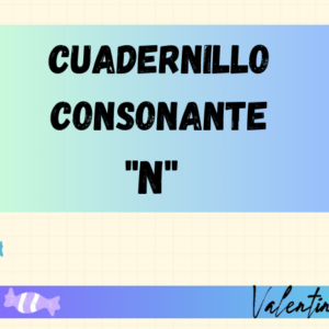 Cuadernillo Consonante "N"