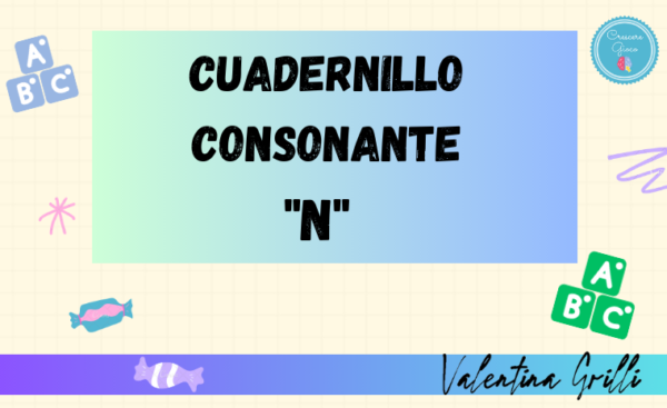 Cuadernillo Consonante "N"