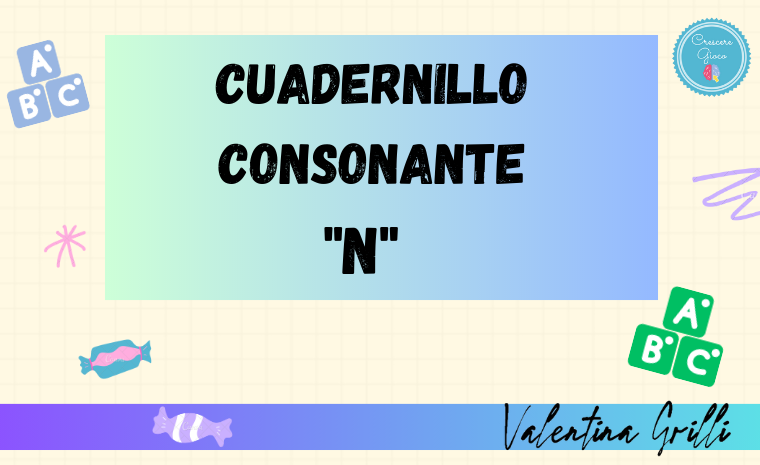 Cuadernillo Consonante «N»