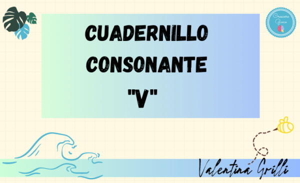 Cuadernillo Consonante "V"